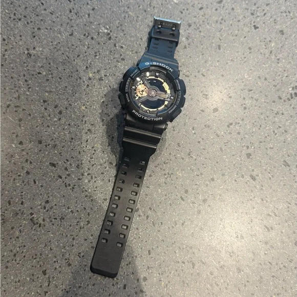 G-Shock Dual-Tone Black and Gold Watch - Picture 2 of 4